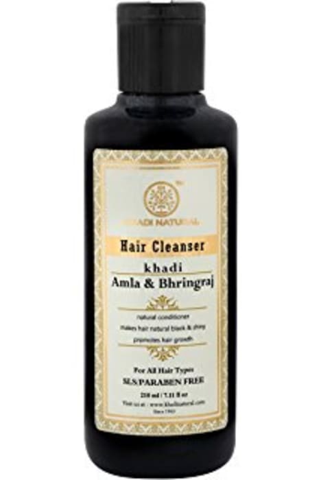 Khadi Naturals Ayurvedic Amla & Bhringraj Hair Cleanser 210ml