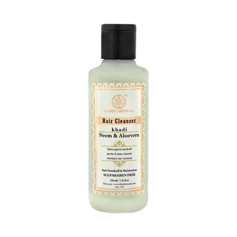 Khadi Naturals Ayurvedic Neem & Aloevera Hair Cleanser 210g