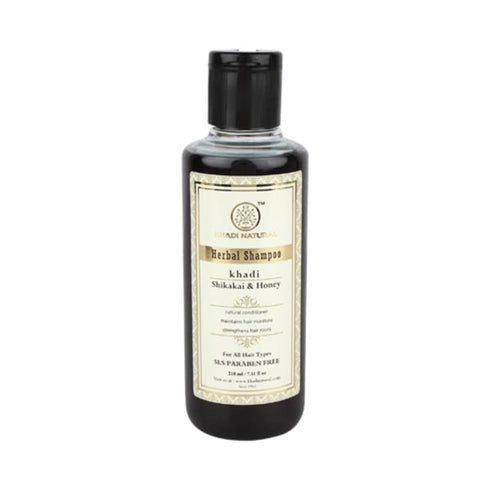 Khadi Naturals Ayurvedic Shikakai & Honey Hair Cleanser - SLS Paraben Free