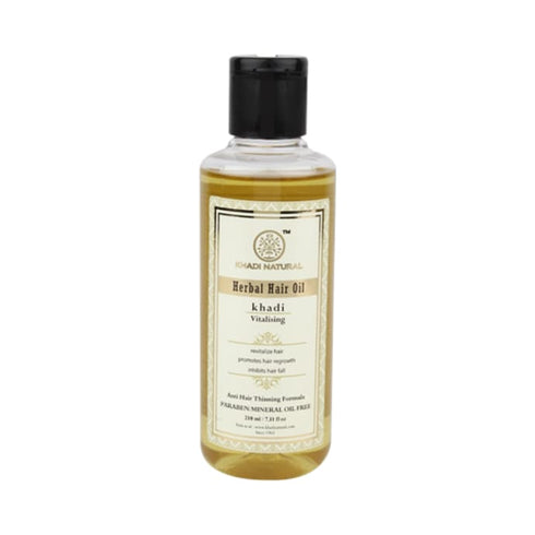Khadi Naturals Ayurvedic Vitalising Hair Oil Paraben /Mineral Oil Free