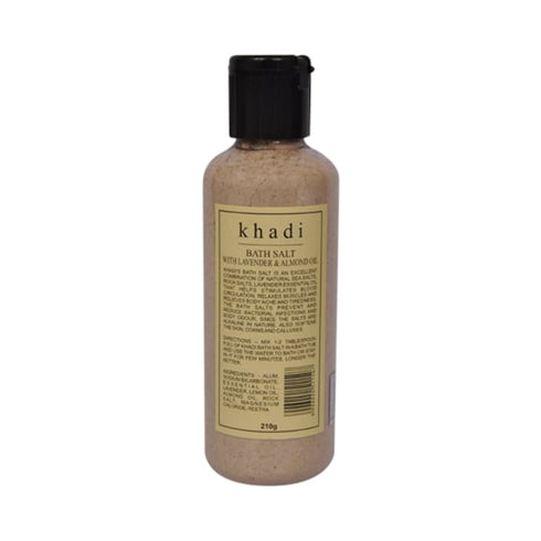 Khadi Naturals Bath Salt With Lavender & Almond Oil 210 gm