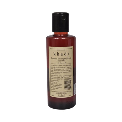Khadi Naturals Brahmi Bhringraj Amla Oil 210ml