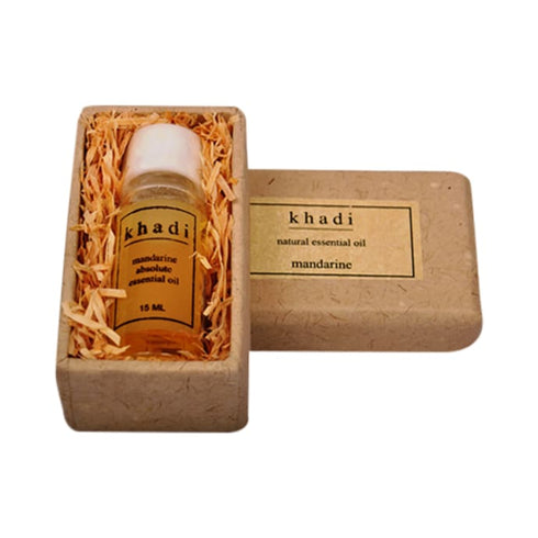 Khadi Naturals Mandarine Absoulte Essential Oil,bottle of 15 ml Oil