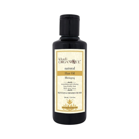 Khadi Organique Natural Hair Oil Bhringraj 210ml
