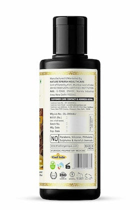 Khadi Organique Natural Shampoo Shikakai and Honey 210ml