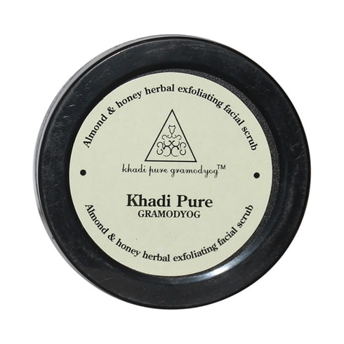 Khadi Pure Herbal Almond and Honey Exfoliating Facial Scrub 50g