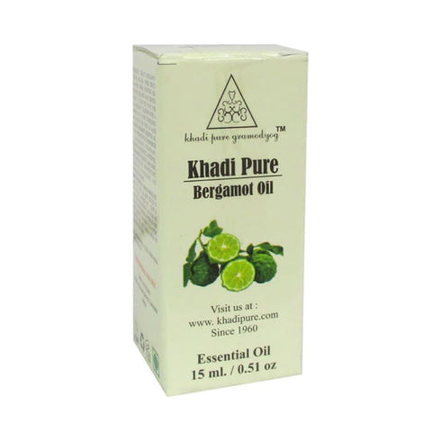Khadi Pure Herbal Bergamot Essential Oil 15 ml Oil