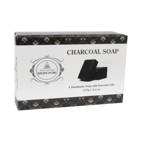 Khadi Pure Herbal Charcoal Soap 125g