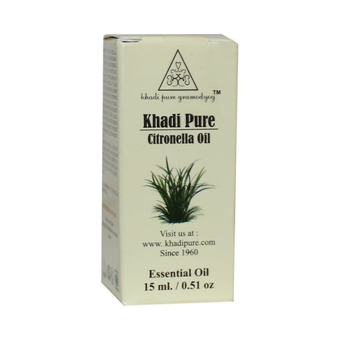 Khadi Pure Herbal Citronella Essential Oil 15 ml