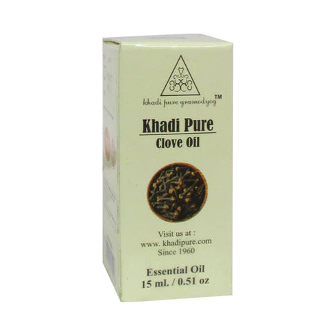 Khadi Pure Herbal Clove Essential Oil 15 ml Oil