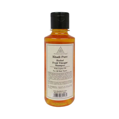 Khadi Pure Herbal Fruit Vinegar Shampoo with Jojoba Oil