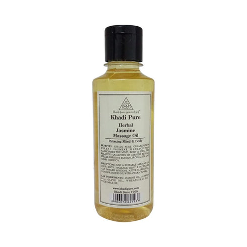 Khadi Pure Herbal Jasmine Massage Oil 210 ml Oil