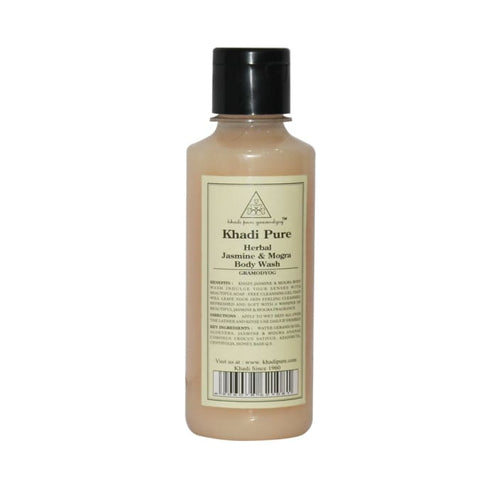 Khadi Pure Herbal Jasmine and Mogra Body Wash 210 ml
