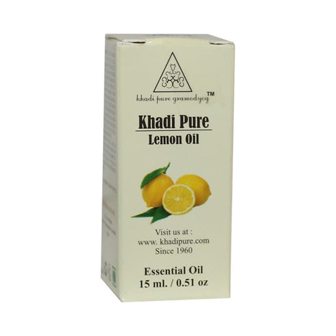 Khadi Pure Herbal Lemon Essential Oil 15 ml Oil