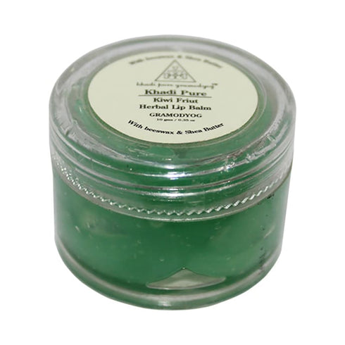 Khadi Pure Herbal Lip Balm Kiwi Fruit 10g