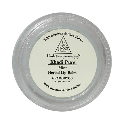 Khadi Pure Herbal Lip Balm Mint 10g