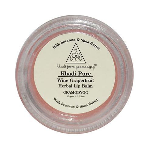 Khadi Pure Herbal Lip Balm Winegrapefruit 10g