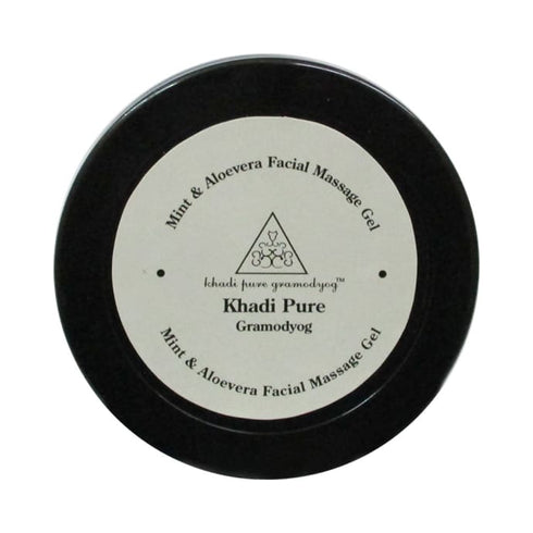 Khadi Pure Herbal Mint and Aloevera Facial Massagegel 100g