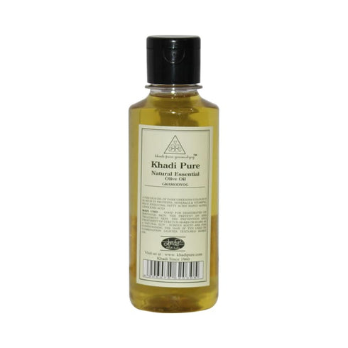 Khadi Pure Herbal Natural Essential Olive Oil 210ml