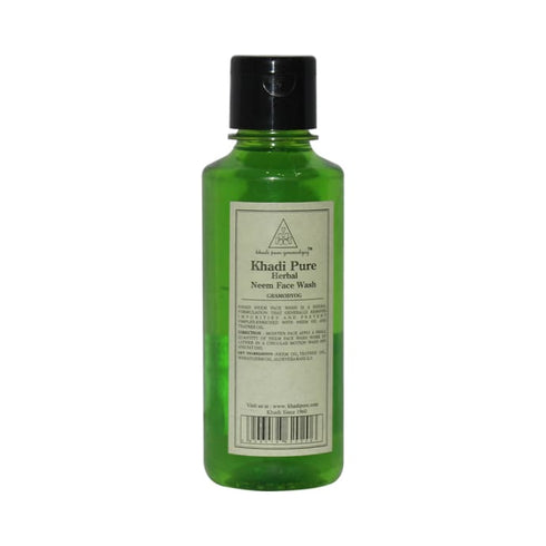 Khadi Pure Herbal Neem Face Wash 210 ml