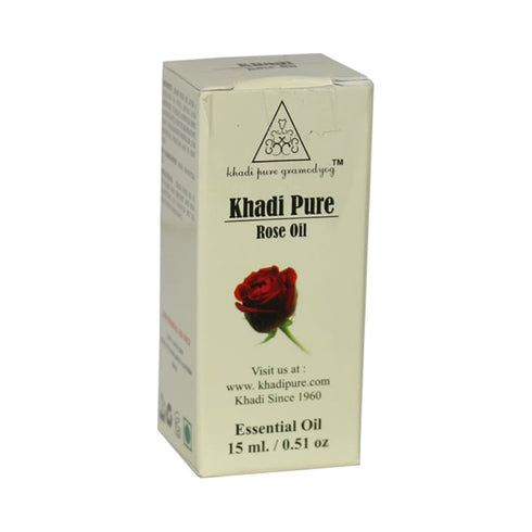 Khadi Pure Herbal Rose Essential Oil 15 ml Oil