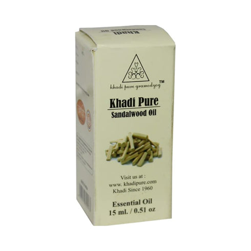 Khadi Pure Herbal Sandalwood Essential Oil 15 ml Oil