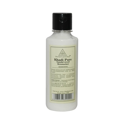 Khadi Pure Herbal Sandalwood Moisturizer 210 ml