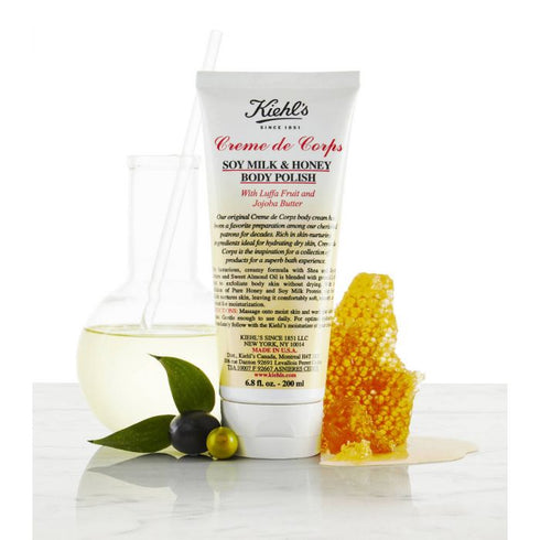 Kiehl's Creme De Corps Soy Milk & Honey Body Polish 200ml