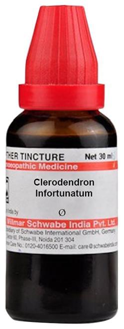 Dr Willmar Schwabe India Clerodendron Infortunatum Mother Tincture Q