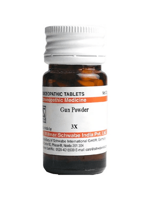 Dr Willmar Schwabe India Gun Powder Trituration Tablet 6X