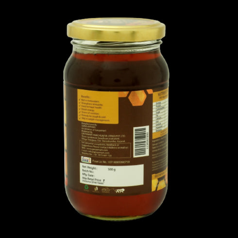 Gavyamart Mustard Honey Raw and Unprocessed