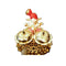Kundan HandiKrafts Ganapathi Haldi Kumkum Boxes
