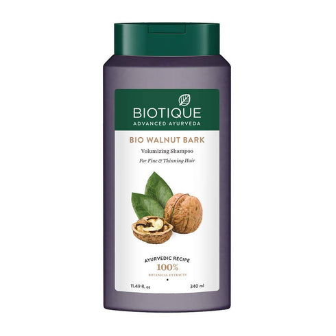 Biotique Advanced Ayurveda Bio Walnut Bark Volumizing Shampoo 80g