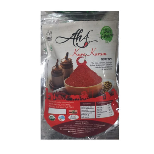 Organic Kura Karam Powder - Aha