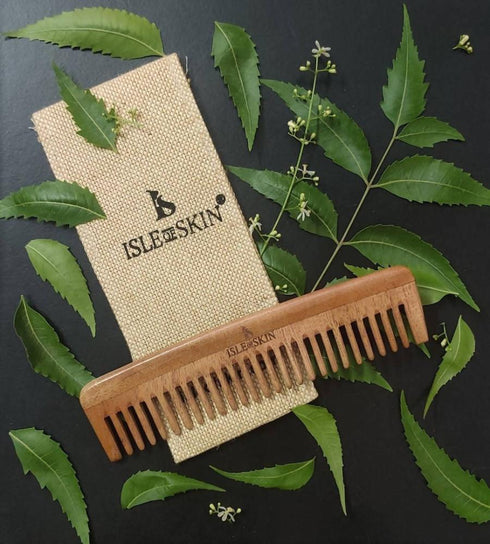 Isle Of Skin Neem Comb Detangling Comb
