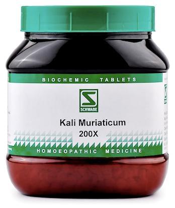 Dr Willmar Schwabe India Kali Muriaticum Biochemic Tablet 200X