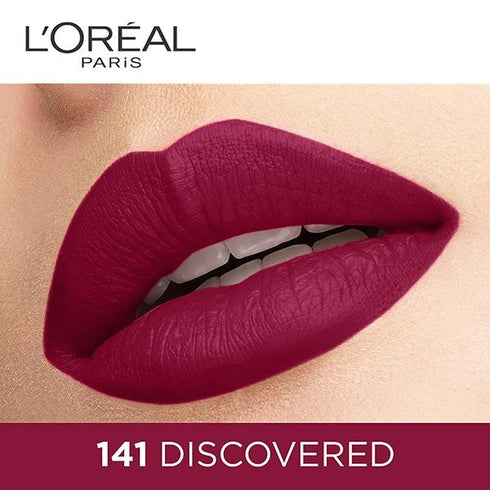 L'Oreal Paris Rouge Signature Matte Liquid Lipstick 141 Discovered 7g