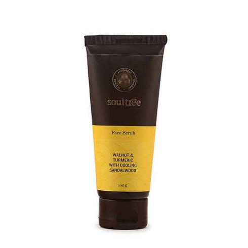 Soultree Cleansing Lotion, Indian Rose Face Wash & Walnut And Turmeric Face Scrub Set