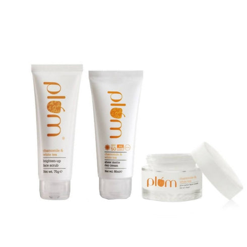 Plum Ban The Tan Combo | SPF50 + Face Scrub + Face Mask