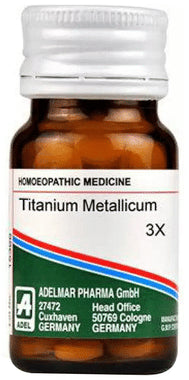ADEL Titanium Metallicum Trituration Tablet 3X