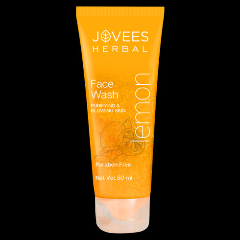 Jovees Herbal Lemon Face Wash with Lemon Orange Peel