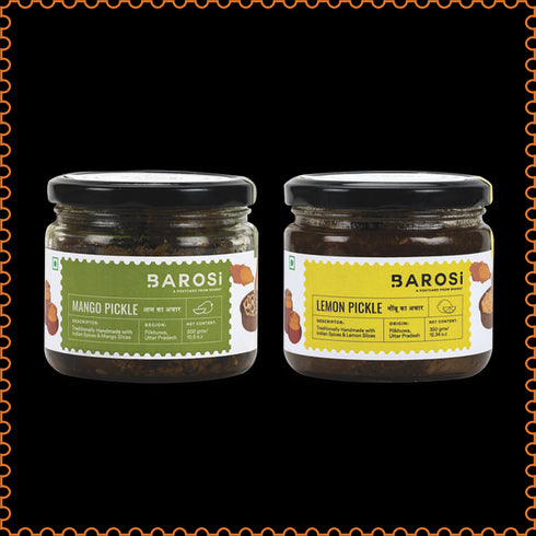 Barosi Lemon & Mango Pickle Combo