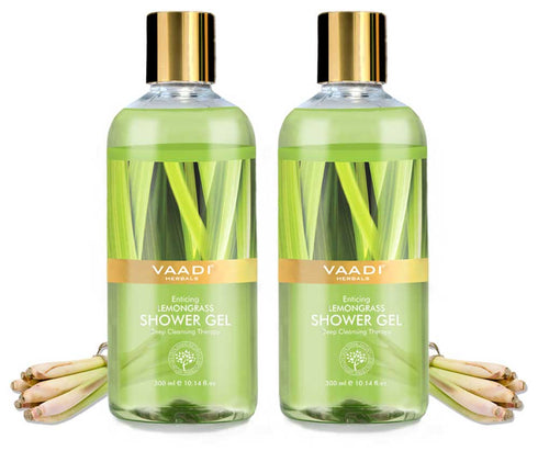 Vaadi Herbals Enticing Lemongrass Shower Gel
