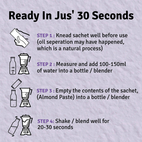 Jus Amazin 30 | Second Almond Drink Unsweetened