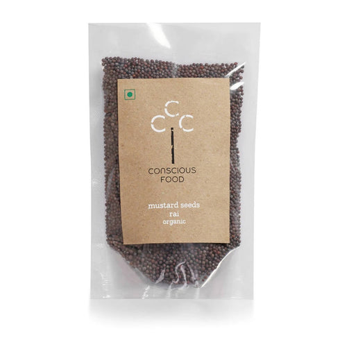 Conscious Food Organic Mustard Seeds |Rai