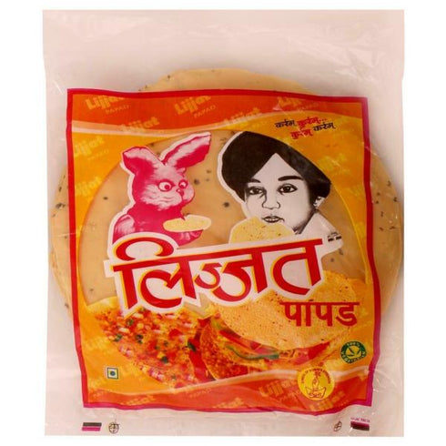 Lijjat Pepper Udad Papad 200g