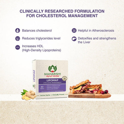 Maharishi Ayurveda Lipomap Natural Remedy