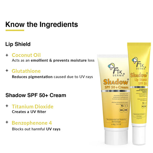 Fixderma Skincare Shadow Roll On Sunscreen For Kids Spf 50