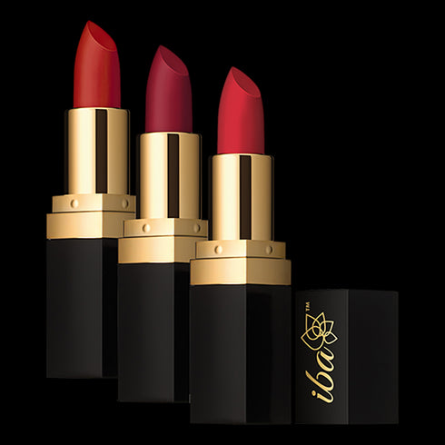 Iba Festive Red Long Stay Matte Lipstick Combo