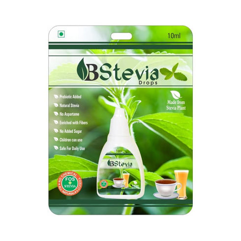 Livebasil Combo Pack of Stevia 10ml and Tulsi 15ml Drop
